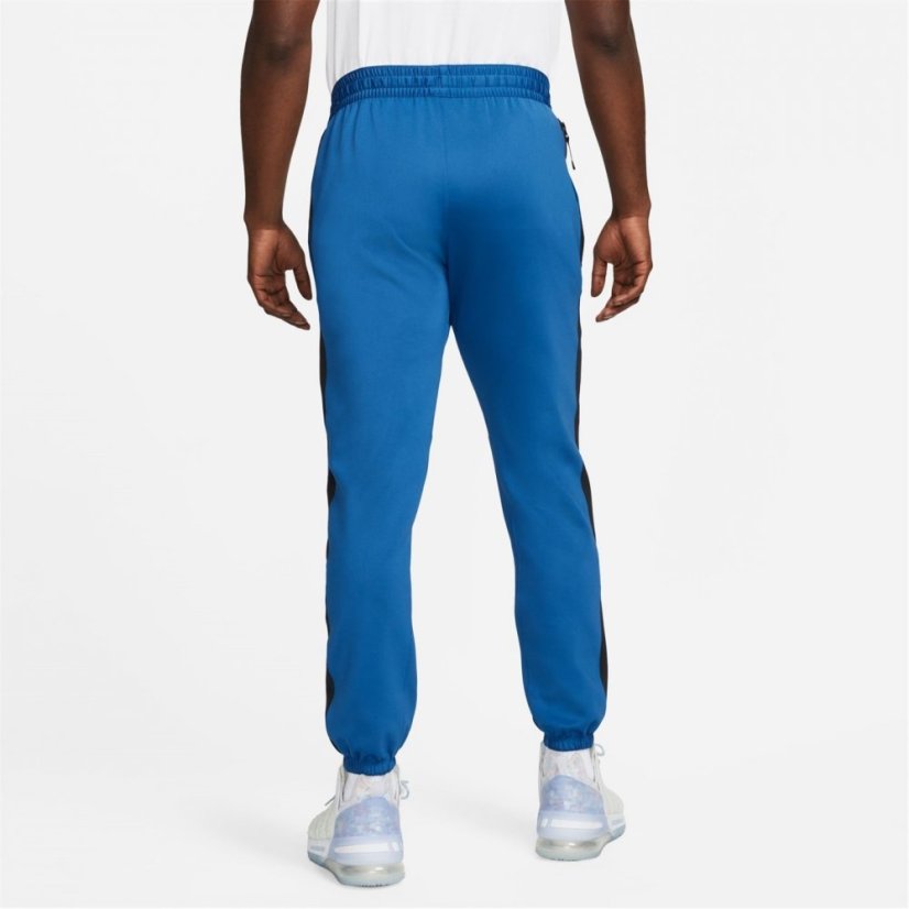 Nike Dri-Fit Showtime Men'S Basketball Pants Tracksuit Bottom Mens Dk Marina Blue