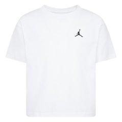 Air Jordan Jumpman Cropped T-Shirt Junior Girls White/Blk SL