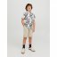 Jack and Jones Bowie Chino Shorts Junior Boys Oxford Tan