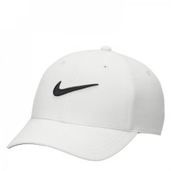 Nike Dri-FIT Club Structured Swoosh Cap White/Black