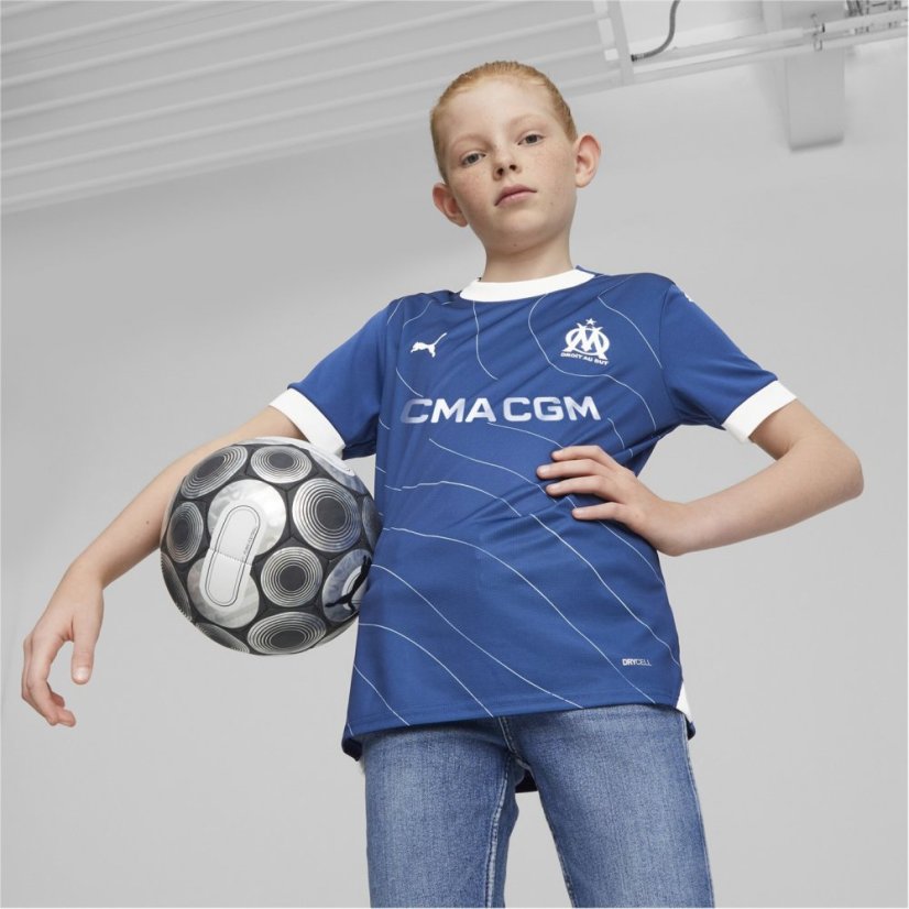 Puma Olympique De Marseille Away Jersey 2023 2024 Juniors Puma Royal