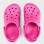 Crocs Baya Clogs Childrens Electric Pink