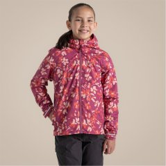 Craghoppers Unisex Kids' Sylvie Rain Anorak DuskHibPrint
