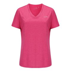 USA Pro The USA Pro Tech V Tee Ladies Bright Pink