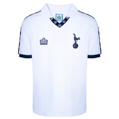 Score Draw Tottenham Hotspur Home Shirt 1978/79 White/Blue