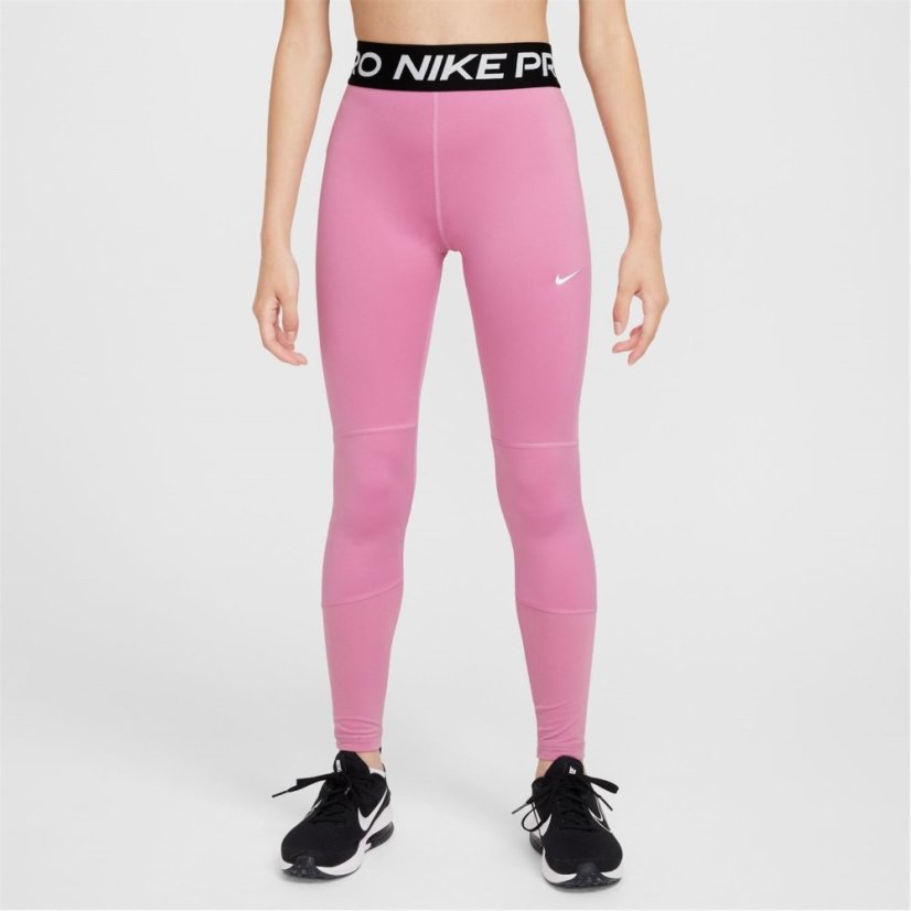 Nike Pro Girls Tights Magic Flamingo
