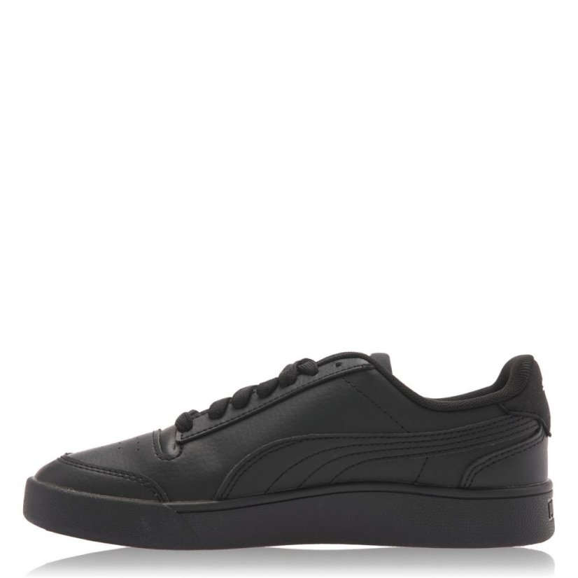 Puma Trainers Junior Black/Black