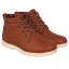 Lee Cooper Deans Child Boys Rugged Boots Tan