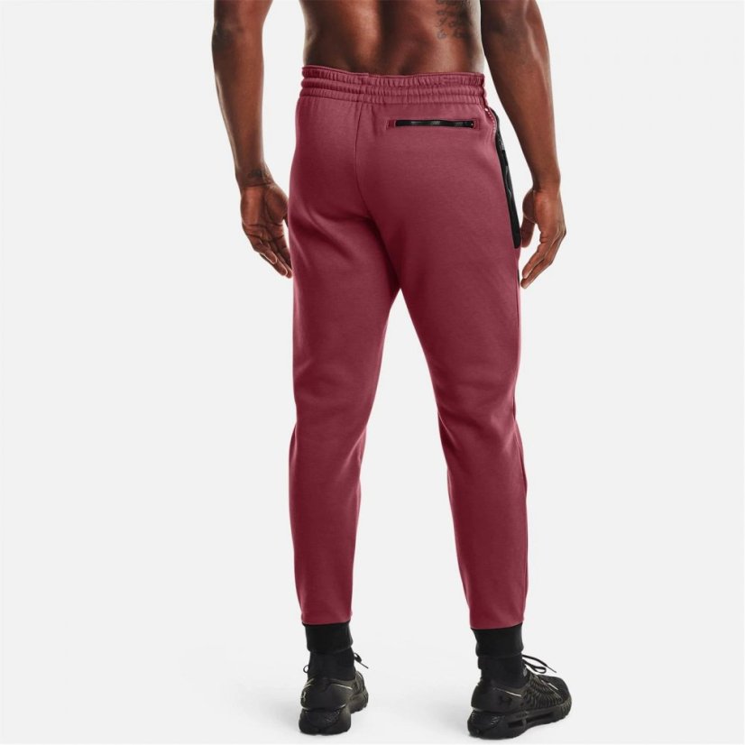 Under Armour Recovery Fleece Jogging Bottoms Mens Blur/Black