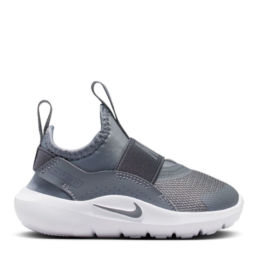 Nike Flex Runner 4 Slip On Sneakers Infants Grey/White