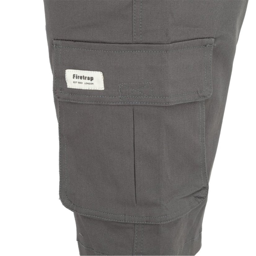 Firetrap Cargo Shorts Grey