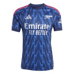 adidas Arsenal Away Shirt 2025 2026 Adults Blue/Grey