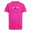 Air Jordan Longline Graphic T Shirt Junior Boys Laser Fuschia