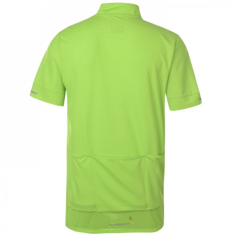 Muddyfox Cycling Short Sleeve Jersey Mens Green/Black
