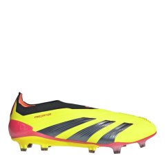 adidas Predator 24 Elite Laceless Firm Ground Football Boots Yellow/Blk/Red