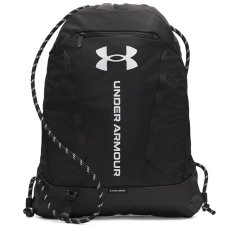 Under Armour Adults Hustle Gym Drawstring Bag Black