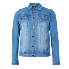 Criminal Damage Men's Tape Denim Jacket Blue
