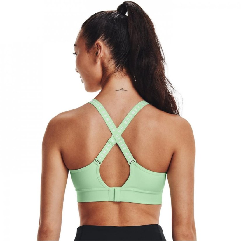 Under Armour Mid Sports Bra Aqua Foam