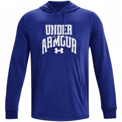 Under Armour Rival Terry Graphic Hoodie Royal/White