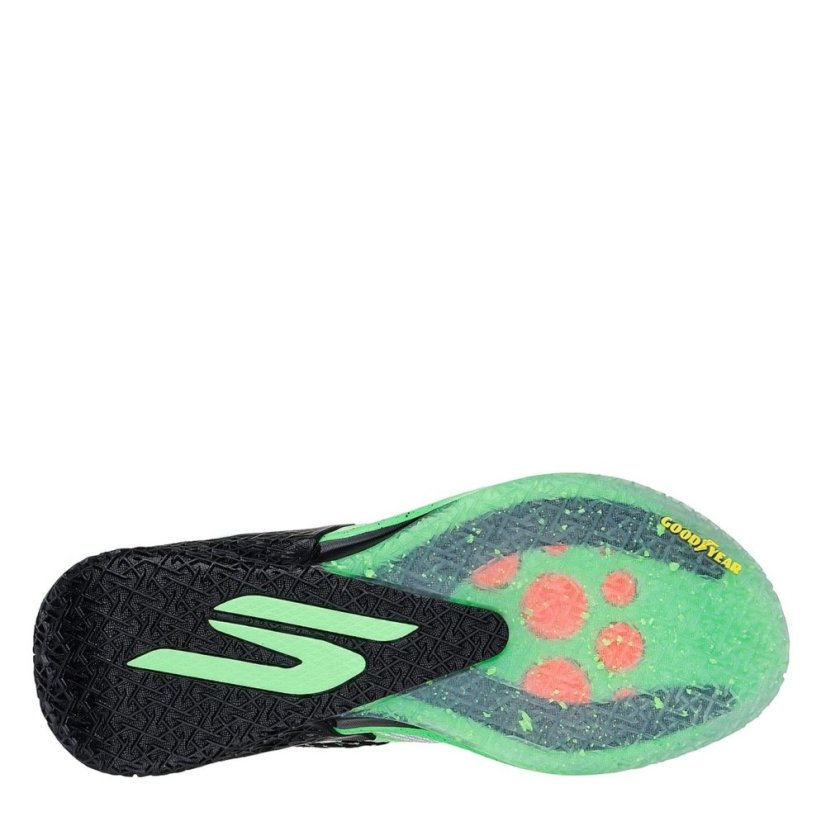 Skechers Reign Basketball Trainers Mens Green/White