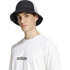adidas 3-Stripes Bucket Hat Black/White
