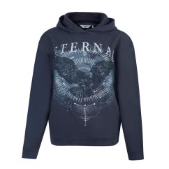 Firetrap Women's Graphic Hoodie Charcoal