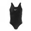 Nike Fastback One Piece Swimsuit Girls Black