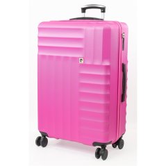 Pierre Cardin Soleil 30-inch Hard Shell Large Suitcase Luggage Pink