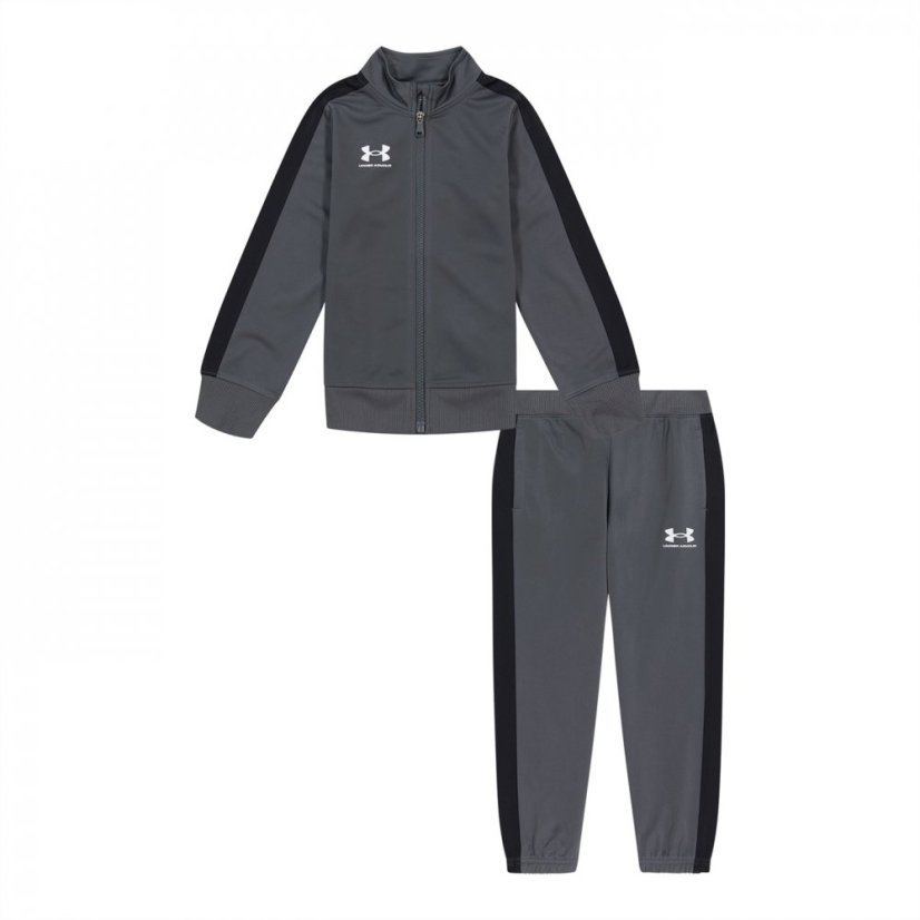 Under Armour Armour Knit Track Suit Infant Boys Grey/Black