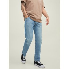 Jack and Jones Men's Chris Slim Fit Jeans Blue Denim