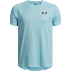 Under Armour Kids' Short Sleeve Performance Gym Top Blue/Black