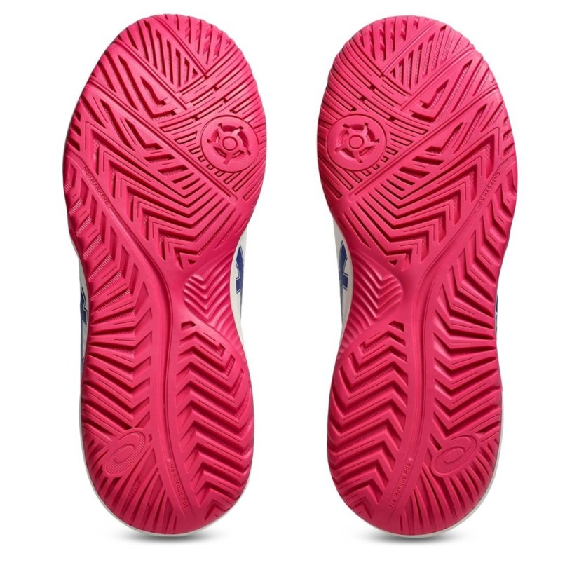 Asics Gel-Dedicate 8 Tennis Shoes Womens Crm/Dk Cobalt