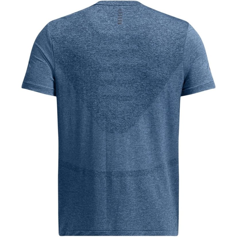 Under Armour Men's Seamless Stride Short-Sleeve Performance Top Blue