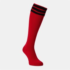 Mitre Kids Football Socks Scarlet/Black