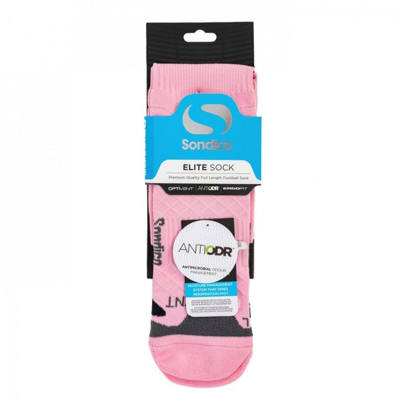 Sondico Elite Football Socks Junior Light Pink