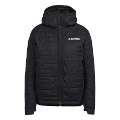 adidas Terrex MYSHELTER PrimaLoft Hooded Padded Jacket Womens Black