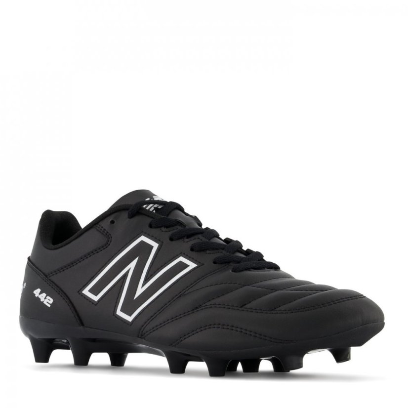 New Balance 442 V2 Academy Firm Ground Black/White