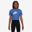 Nike Kids' Crop Top Blue