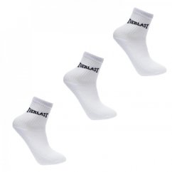 Everlast 3 Pack Crew Socks Childrens White