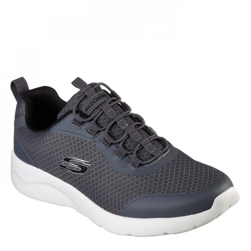 Skechers Dynamight 2 Setner Mens Trainers Charcoal