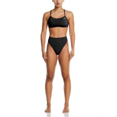 Nike High Waisted Bikini Bottom Womens Black