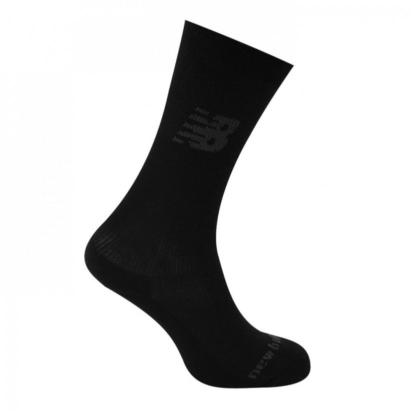 New Balance Socks 3 Pack Black
