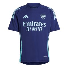 adidas Arsenal Tiro 24 Training Shirt 2024 2025 Juniors Navy