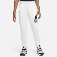 Nike Sportswear Club Fleece Big Kids' (Boys') Pants White/Smke Grey