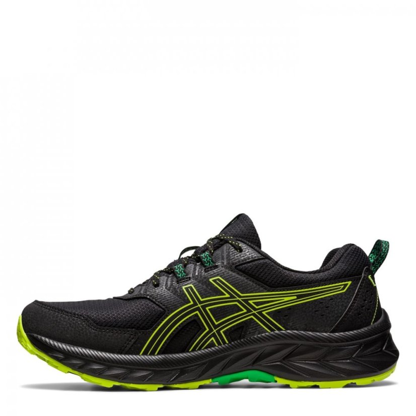 Asics Gel Venture 9 Men's Trail Running Shoes Black/Lime