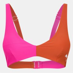 Puma Plunge Bikini Womens Pink / Chili