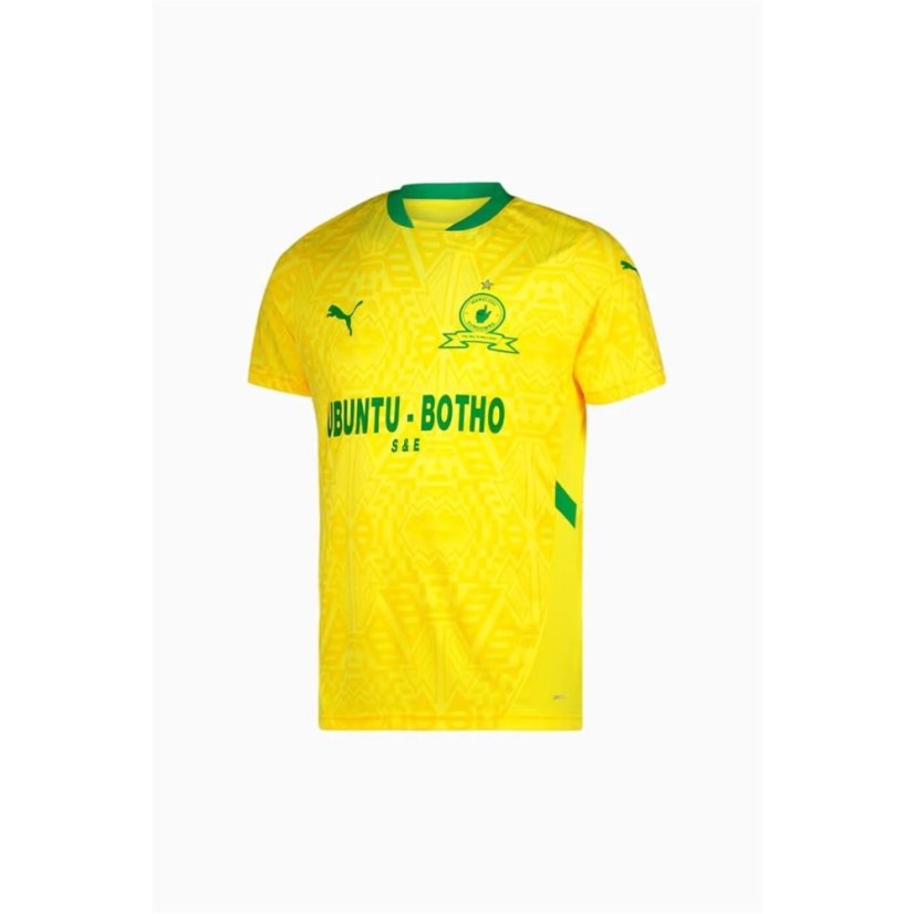 Puma Mamelodi Sundowns Home Shirt 2024 2025 Adults Yellow