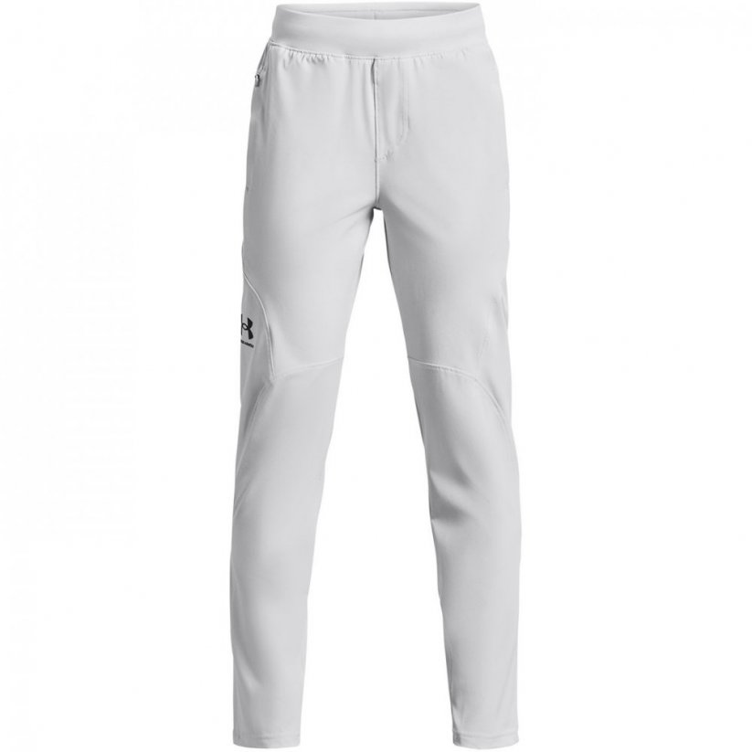 Under Armour Armour Unstoppable Tracksuit Bottoms Junior Boys Halo Gray/Black