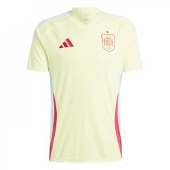 adidas Spain Away Shirt 2024 Adults Pulse Yellow
