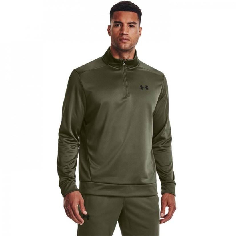 Under Armour Half Zip Fleece Top Mens Marine